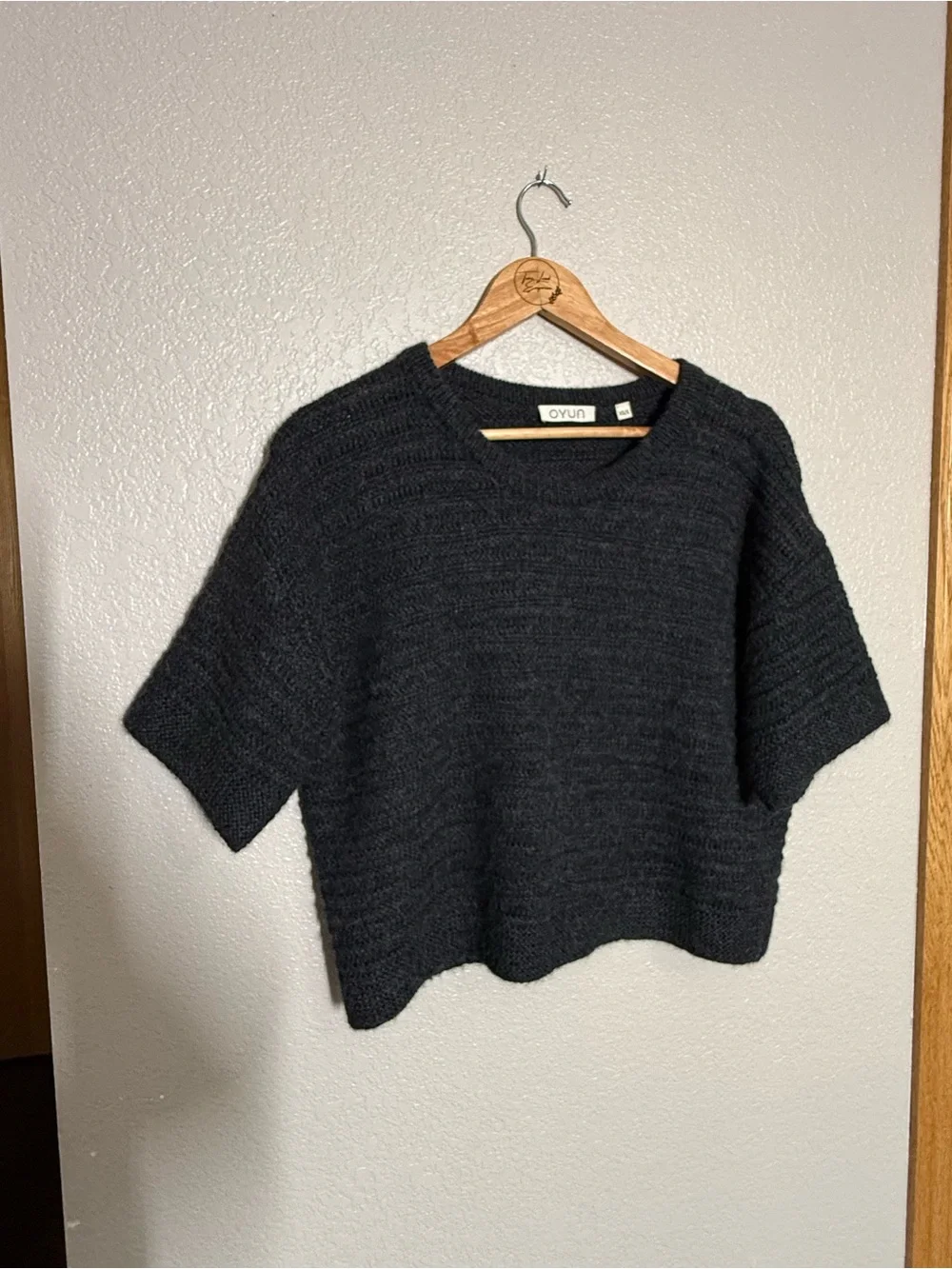 Oyun cropped sweater top XS/S Baby Alpaca Wool Blend